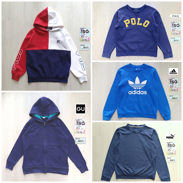 กันหนาว ด.ช.Size 150 ( 10-12 ปี ) สเวทเตอร์ แจ๊คเก็ต ลองจอน สินค้ามือสองจากญี่ปุ่น-อเมริกา