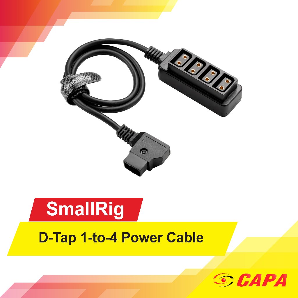 SmallRig 4831 D-Tap 1-to-4 Power Cable