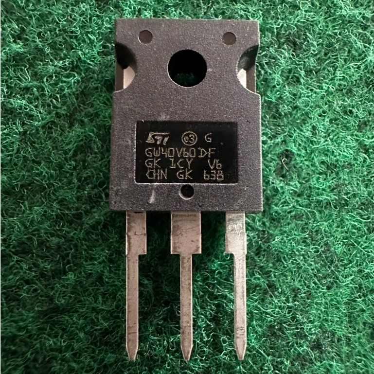 IGBT GW40V60DF STGW40V60DF , GW 40V60 จำนวน 1 ตัว