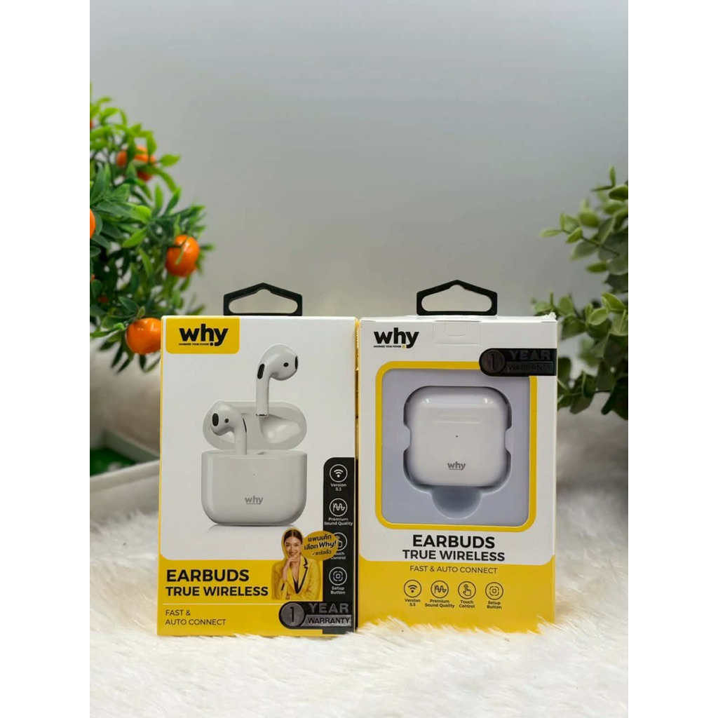 Why หูฟังพอร์ท Type-c (EP-4041) Bassoon Earbuds สายยาว 1.2เมตร