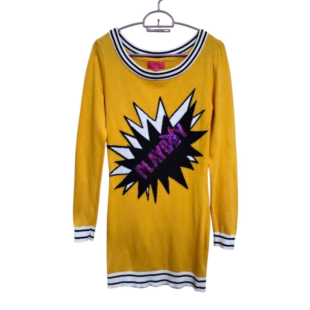 เสื้อ​ไหมพรม​แบนด์​ Playboy​