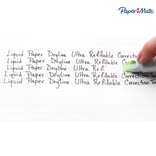 Paper Mate เทปลบคำผิด ดรายลายน์ อัลตร้า เปเป้อร์เมด ขนาด 5mm. x 6m.Paper Mate DRYLINE Ultra 1CT