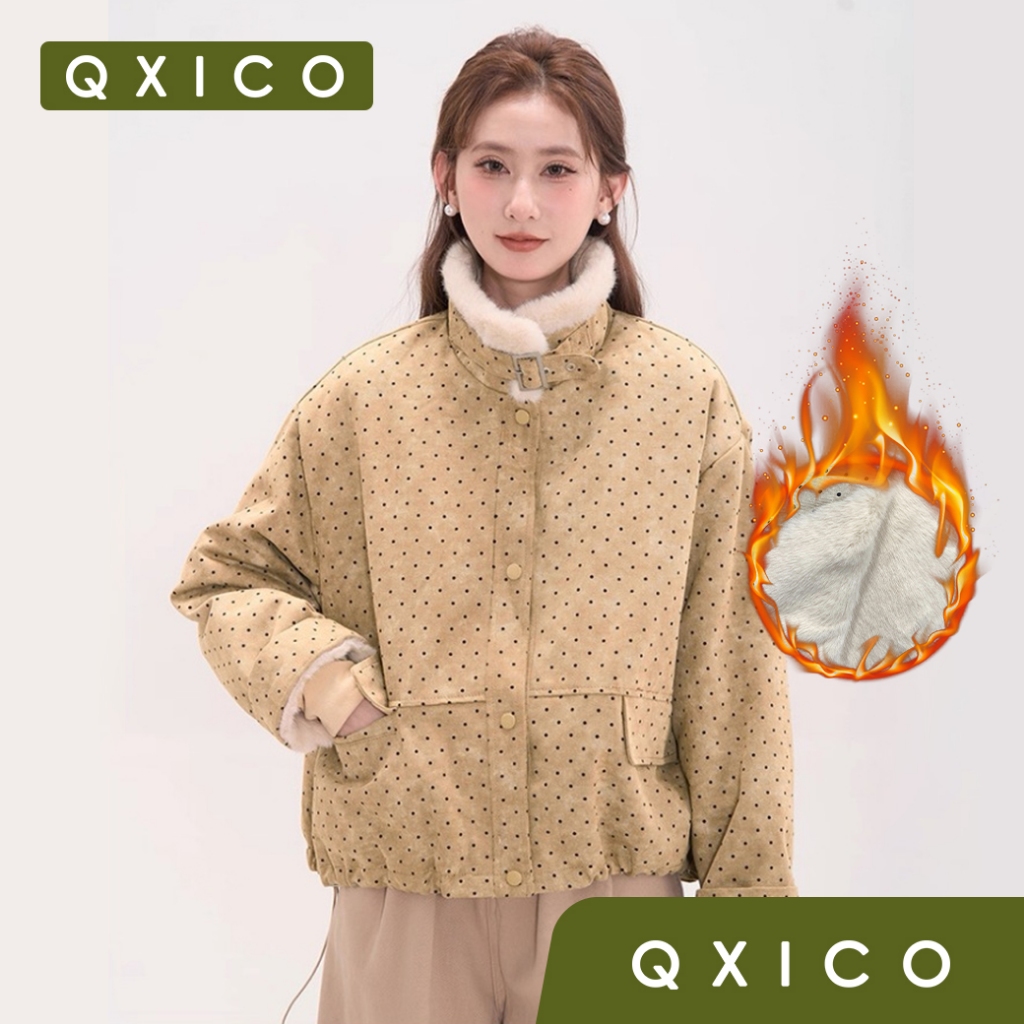 Qxico รุ่น CS252 มินิโค้ทกันหนาว โค้ทสั้นกันหนาว