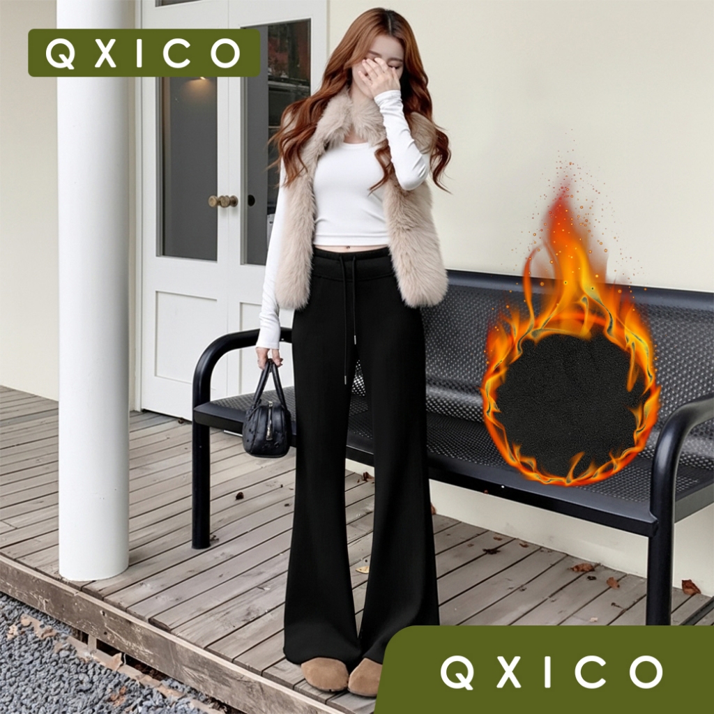 Qxico รุ่น CV75 กางเกงขายาวแฟชั่น (บุขน)