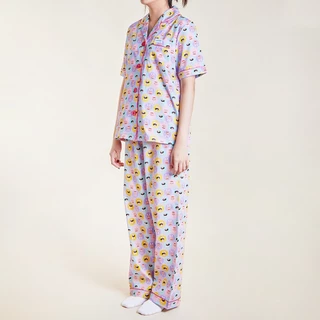 PAUL FRANK ชุดนอนกางเกงขายาวใส่ได้ทั้งชายและหญิง SWEET BUNNY PANTS SET