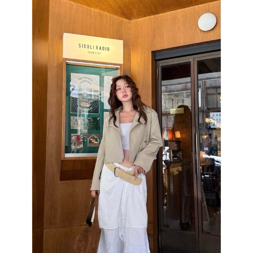 ส่งต่อ MALIMAYS - Ryder Leather Jacket