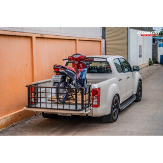 บันไดกั้นคอกท้ายกระบะตรงรุ่น ตัวล็อกกระบะตรงรุ่น รุ่นหนาสุด …