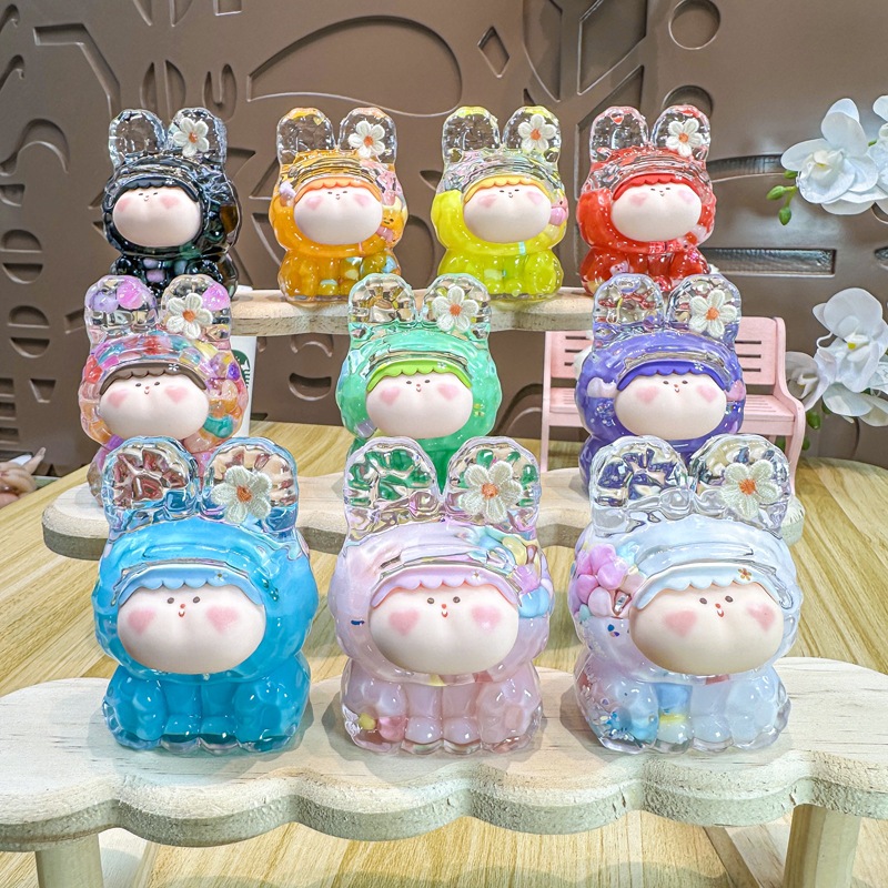 [พร้อมส่ง] MINI-FL ตุ๊กตาทราย ตุ๊กตาเรซิน การ์ตูนทรายตกแต่ง โมเดลตุ๊กตา DIY ของเล่นตกแต่ง