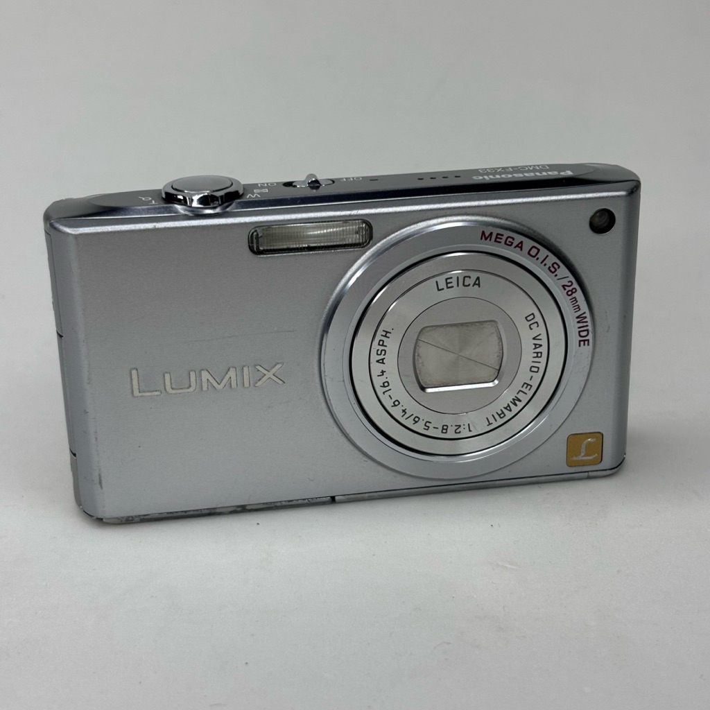 กล้องดิจิตอลเก่า PANASONIC LUMIX DMC-FX33 เลนส์ Leica เมนูภาษาญี่ปุ่น