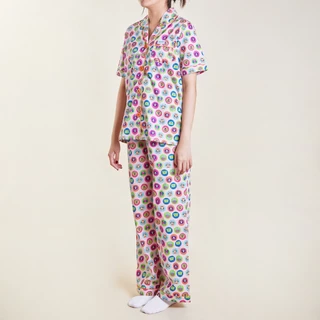 PAUL FRANK ชุดนอนกางเกงขายาวใส่ได้ทั้งชายและหญิง JULIUS MONSTERS GANG PANTS SET