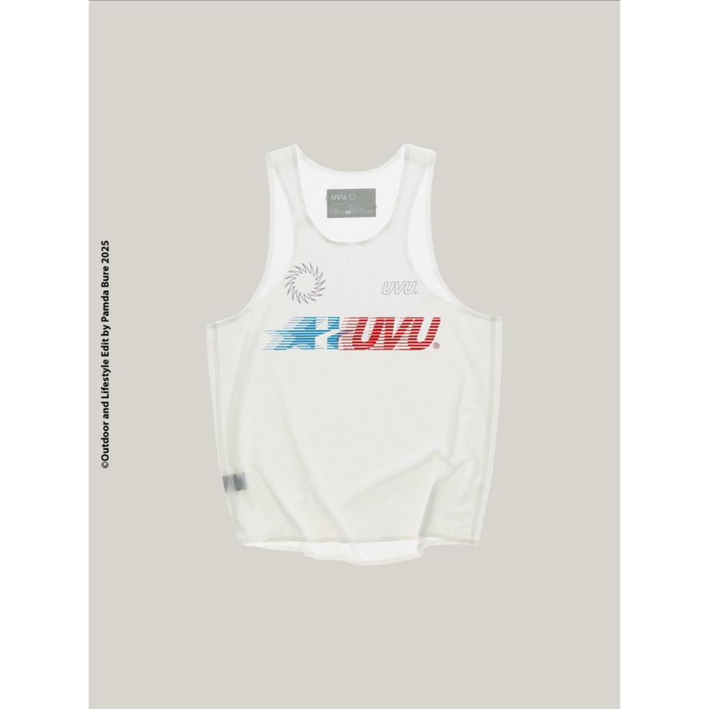 🚩UVU Chicago Capsule Collection Running Vest White