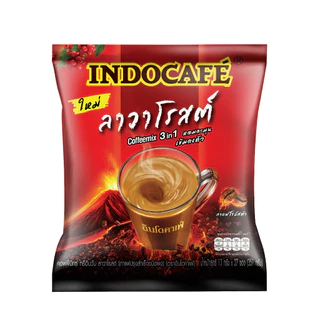 อินโดคาเฟ่ กาแฟปรุงสำเร็จ 3 อิน 1 ขนาด 27 ซอง ลาวา โรสต์