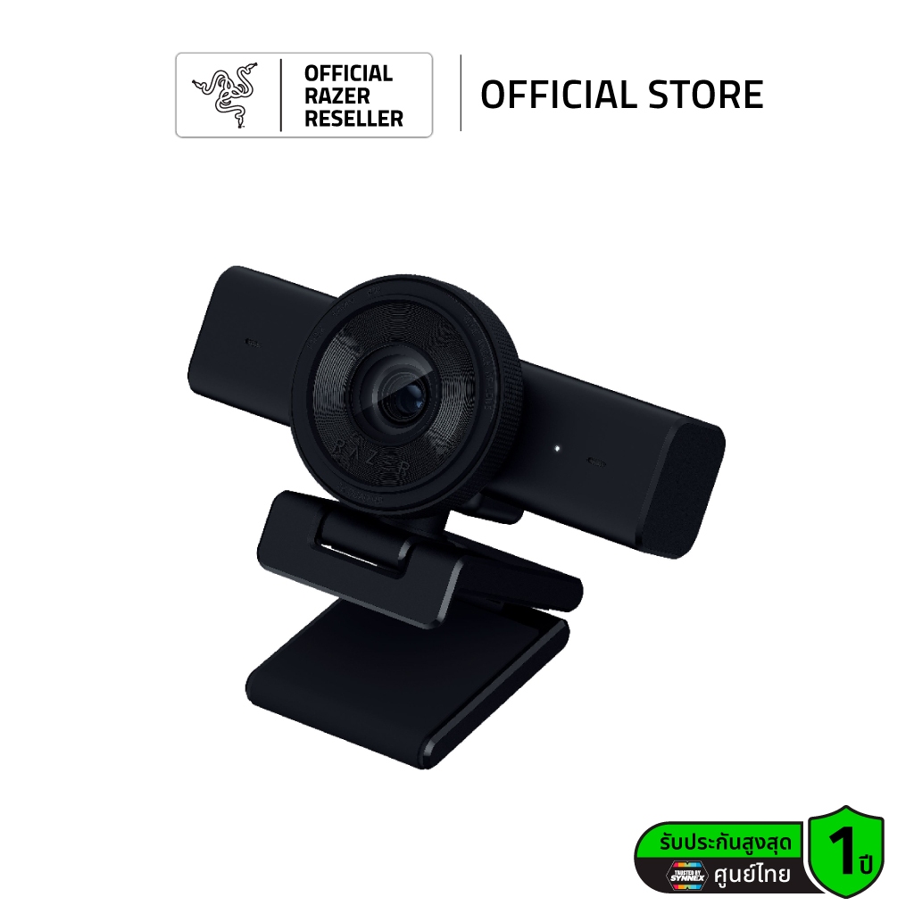 Razer Kiyo V2 X - เว็บแคม Full HD 60FPS มี Auto-Focus มีไมค์ในตัว