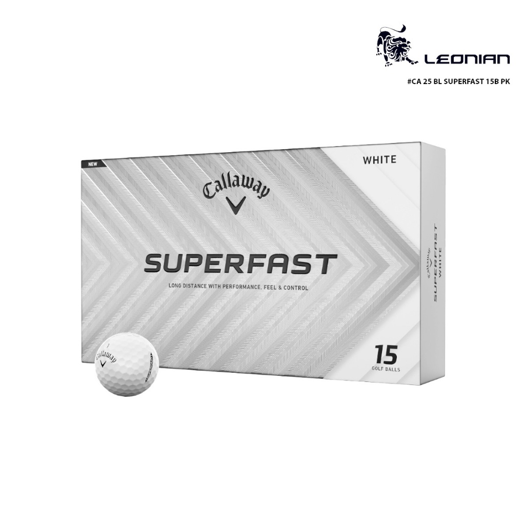 ลูกกอล์ฟ Callaway 25 BL SUPERFAST 15B PK