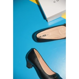 รองเท้าเเฟชั่นผู้หญิงเเบบคัชชูทำงานส้นปานกลาง No. 20-5 NE&NA Collection Shoes