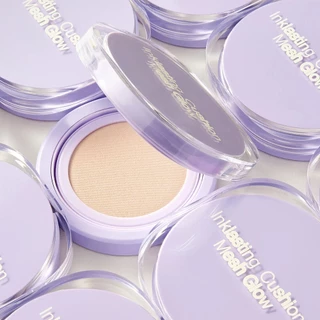 THE FACE SHOP INK LASTING CUSHION MESH GLOW SPF35 PA++ (REFILL) คุชชั่นรีฟิล ผิวฉ่ำโกลว์ ปกปิด เรียบเนียน เกลี่ยง่าย