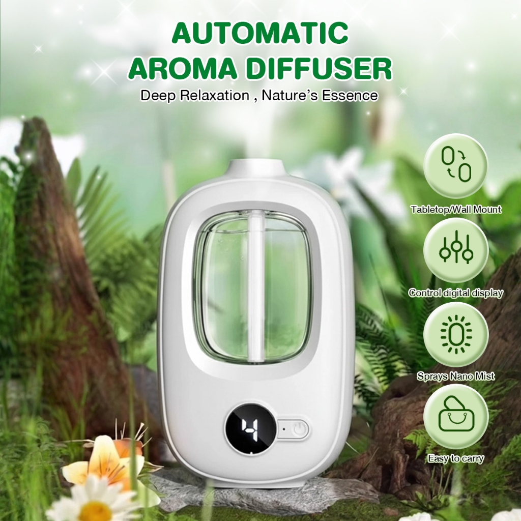 Glade automatic spray เครื่องพ่นสเปรย์ น้ำหอมอัตโนมัติ 3 in 1