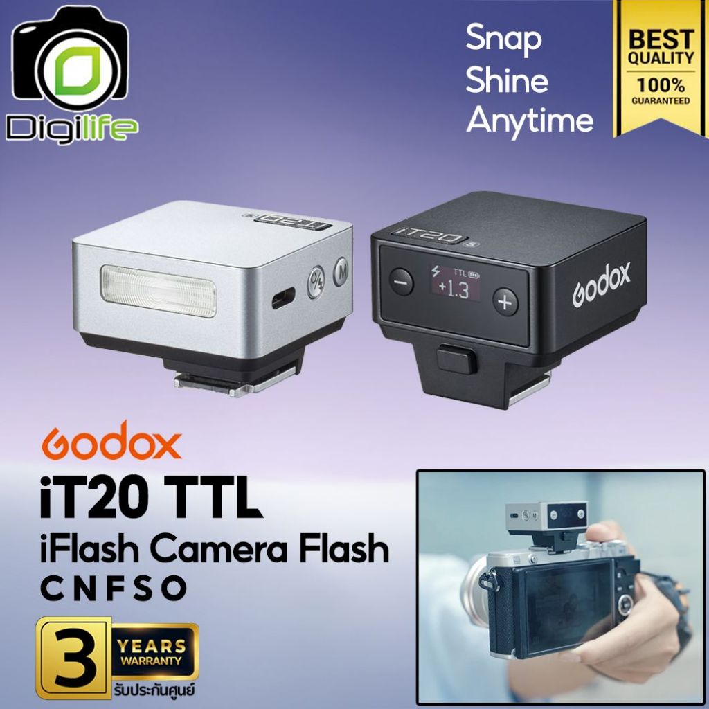 Godox Flash V860III - TTL HSS 3000mAh - รับประกันศูนย์ Godox Thailand 3ปี