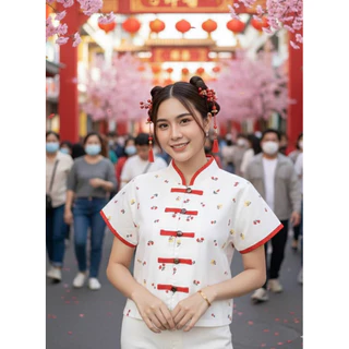 เสื้อผ้าฝ้ายพื้นเมืองผู้หญิง