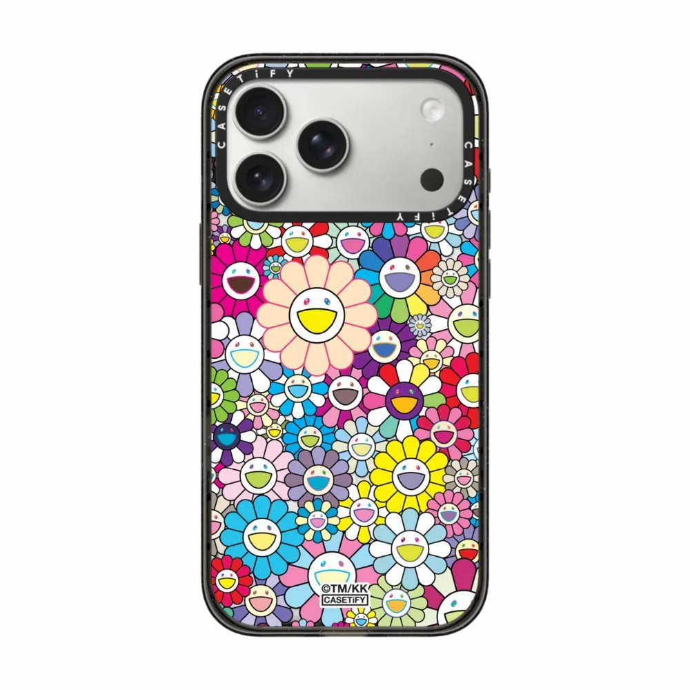CASETiFY x TAKASHI MURAKAMI FLOWERS BLOOM CASE เคสมือถือ ซองมือถือ（ของแท้ 100%）