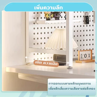 ชั้นวางอเนกประสงค์ ชั้นวางของบนโต๊ะ ชั้นจัดระเบียบบนโต๊ะทำงาน 2ชั้น ทำจากเหล็ก ติดตั้งง่าย ความจุสูง
