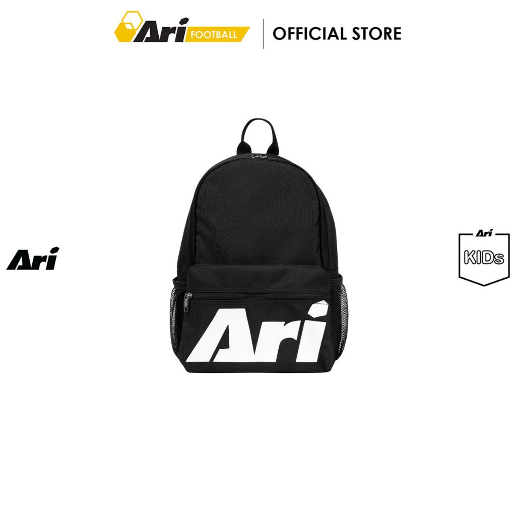 ARI KIDS ESSENTIAL BACKPACK - BLACK (AHW1565-01) กระเป๋าเป้ เด็ก อาริ ESSENTIAL BACKPACK สีดำ
