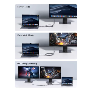 AUKEY สายDP USB-C to DisplayPort 8K Cable 2m CB-DCD141