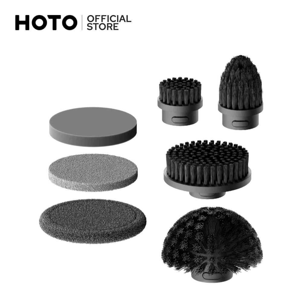HOTO Replacement for Electric Spin Scrubber อะไหล่แปรงขัดไฟฟ้า
