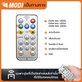MODI ไฟประดับโซล่าเซลล์ 10M50D ไฟตกแต่ง แสงเหลือง กันน้ำIP65 ไฟตกเเต่งสวน คริสต์มาส ปาร์ตี้ ปีใหม่
