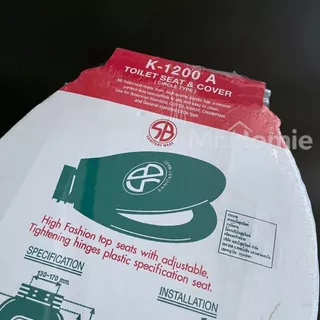 ฝารองนั่งชักโครก ทรงกลม สีขาวพิเศษ และ สีอื่นๆ SB K-1200A