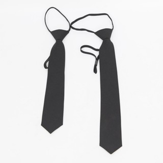 เนคไทดำสำเร็จรูป แบบซิป ไม่ต้องผูกเอง มีทั้งสั้นและยาว ทรงสว…