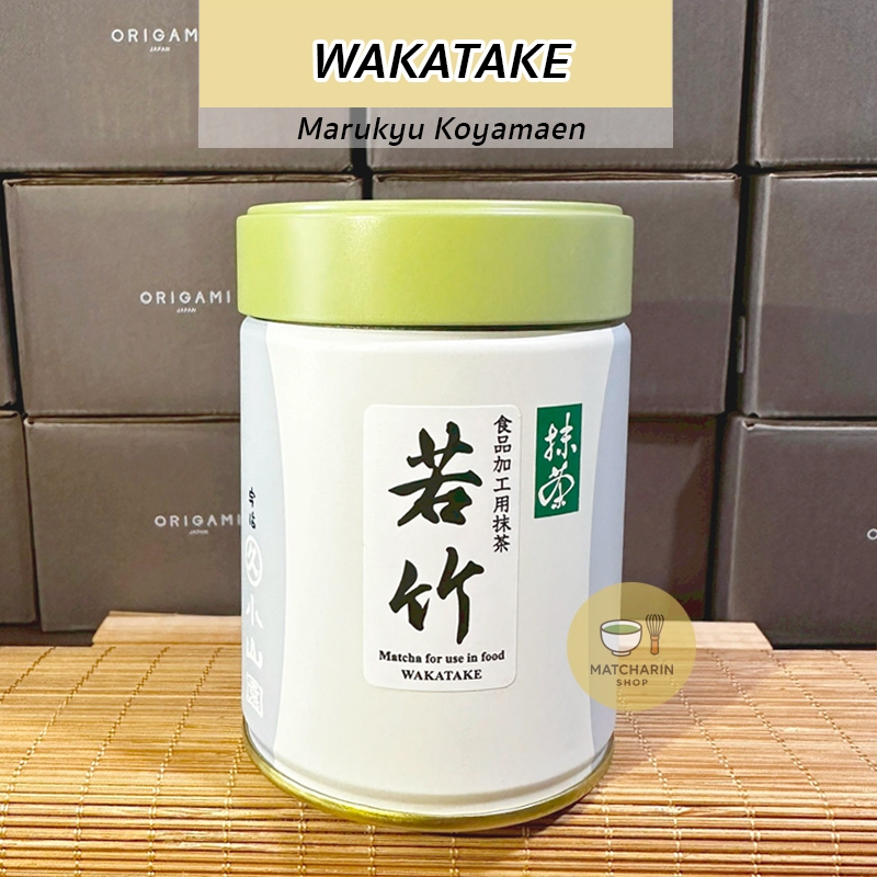 พร้อมส่ง WAKATAKE แบบกระปุก มัทฉะมารุคิว Matcha Marukyu Koyamaen100g
