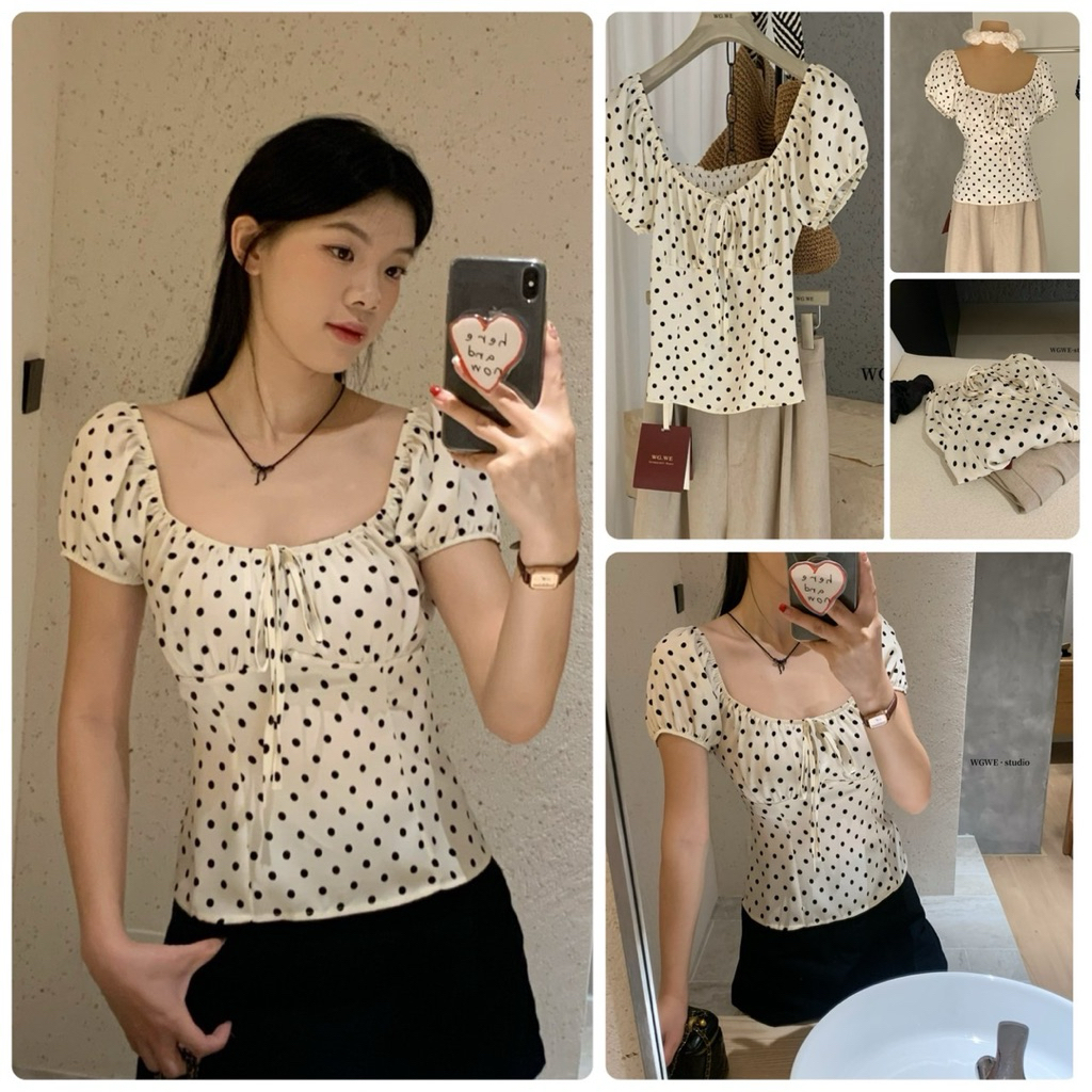 W8433 เสื้อแฟชั่น Tag🇰🇷🛍️WGWE