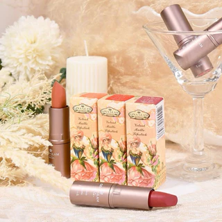 ลิปจีน่า G37 Gina Glam Matte Lipstick ลิปจีน่าแกรม ลิปเจ้าหญิง สีสวย