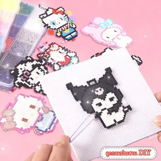🔥 【ลูกกลมประสาน/เซ็ตครบ 96 สี】มากกว่า 58,000 เม็ด | ชุดเครื่องมือครบครัน | สร้างศิลปะพิกเซล DIY สำหรับเด็กและผู้ใหญ่