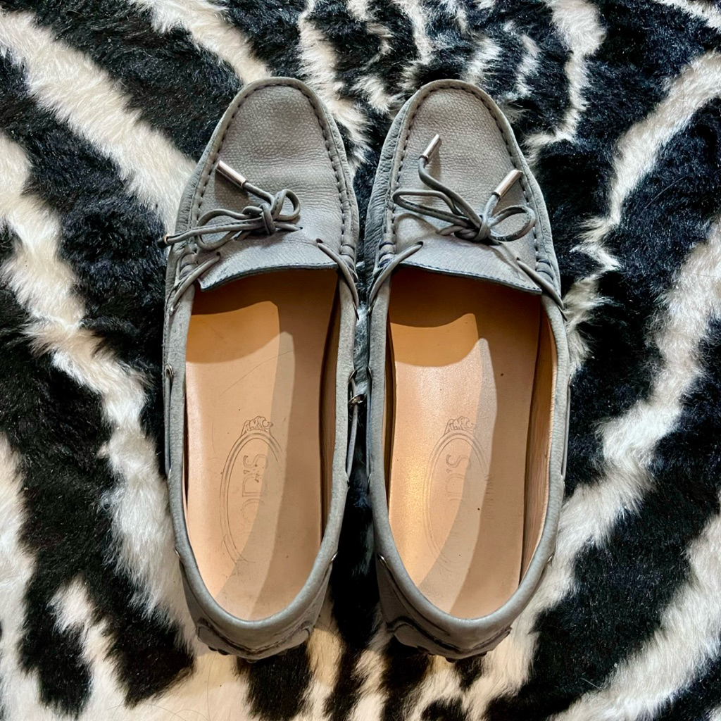 🩵🦆 Tod's - Boat Loafers มือสอง