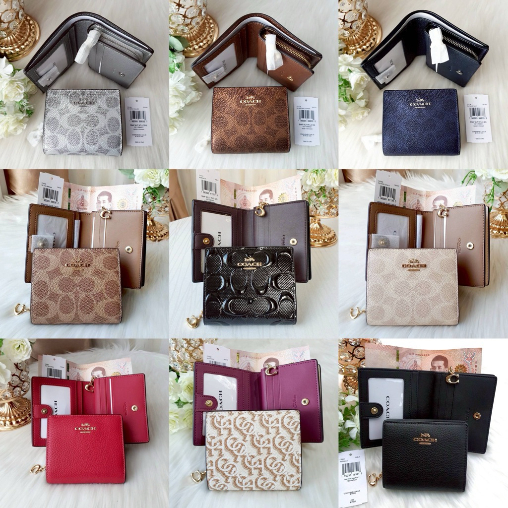 คป 🎀 (สด-ผ่อน) กปต C2862 C3309 CW789 CF522 CV415 SNAP WALLET