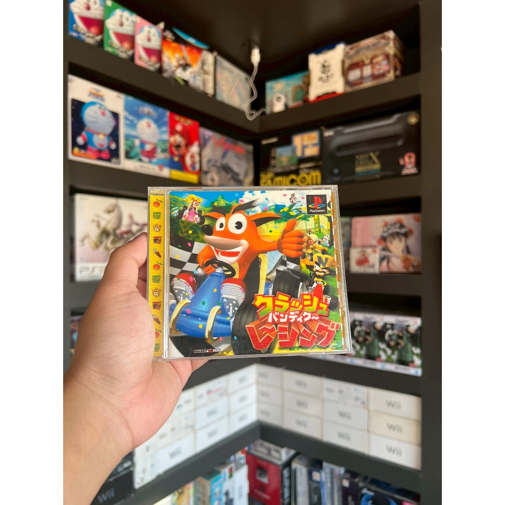 แผ่นเกมแท้ Ps1 Crash Team Racing Japan