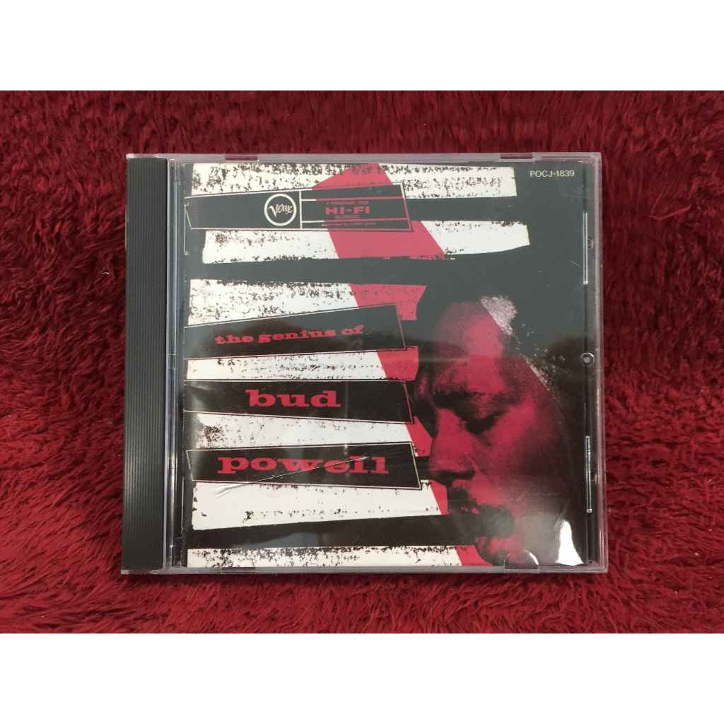 CD Bud Powell – The Genius Of Bud Powell สภาพตามรูปปก EA54-119