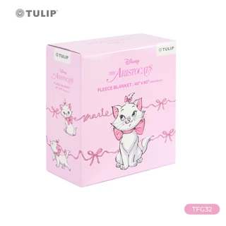Tulip Fleece ผ้าห่มฟลีซ Disney Marie ลายแมวมารี สีชมพู TFG32 ลิขสิทธิ์แท้ ผ้าห่มขนแกะเทียม นุ่ม อุ่น น้ำหนักเบา