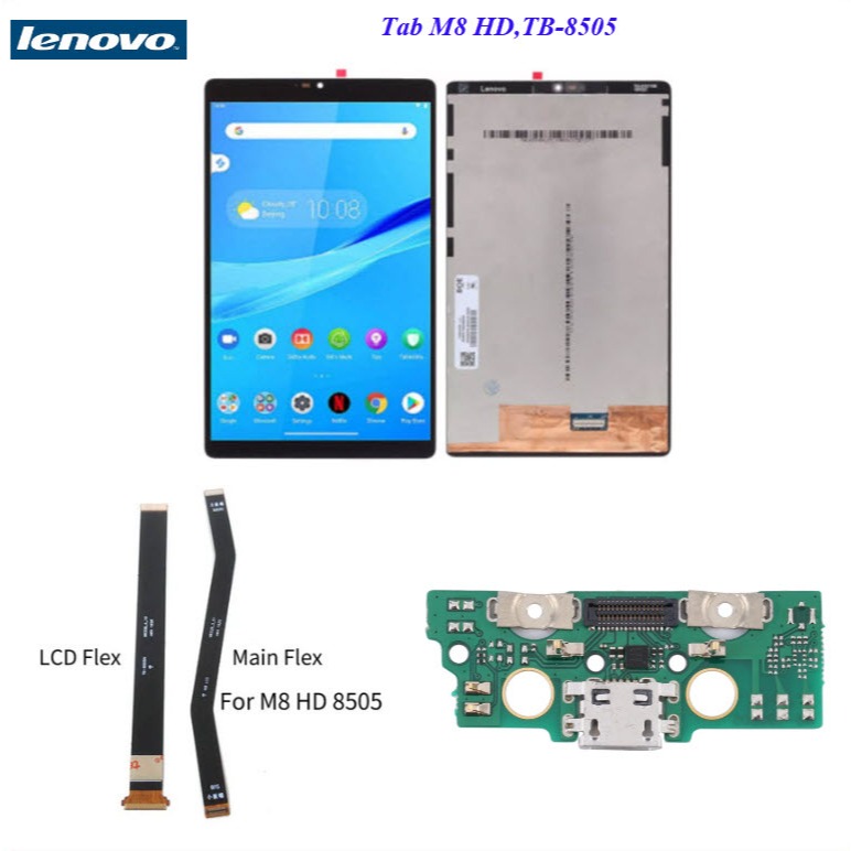 อะไหล่ Lenovo Tab M8 HD,TB-8505/สายแพร/หน้าจอ LCD