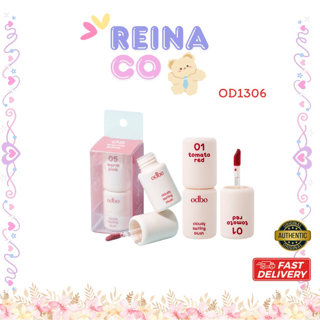 OD1306 Cloudy Lasting blush บลัชออนเนื้อลิควิด