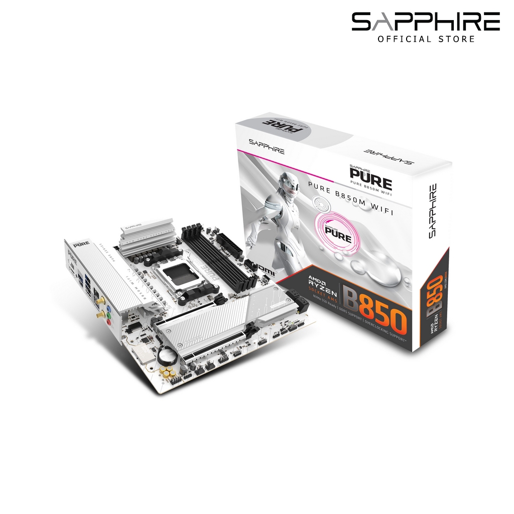 M/B SAPPHIRE PURE B850M WIFI - AMD