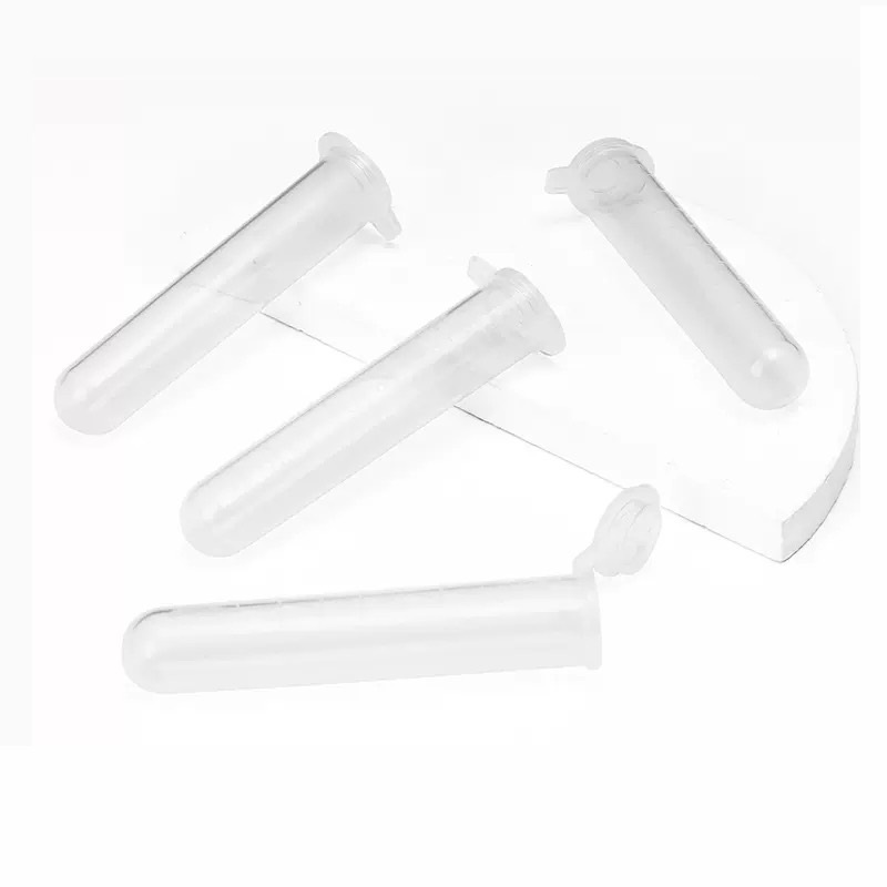 หลอดเก็บเข็มเย็บผ้า DIY พลาสติกอเนกประสงค์ พร้อมฝาปิด 1 หลอดมี 10 ML
