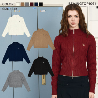 Bemingtop1091(S-M)-BMG Cloudy Knit Cardigan - คาดิแกนไหมพรมล…