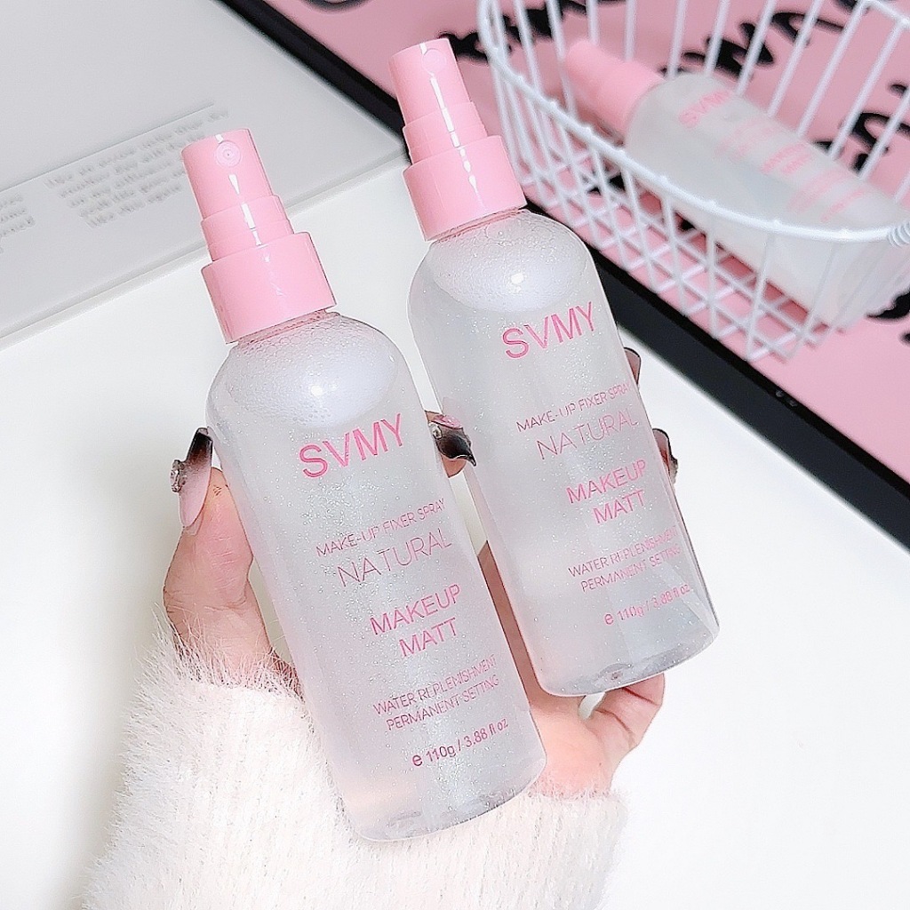 สเปรย์หน้าเงา LAMAILA สเปรย์น้ำแร่ประกายชิมเมอร์วิ้งๆ สเปรย์ล็อคเครื่องสำอางค์ M3806