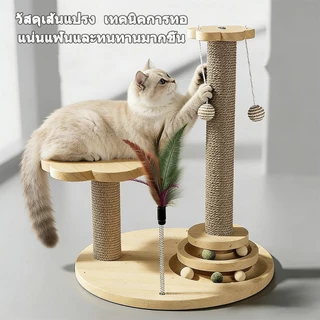 🐾 5in1 ที่ลับเล็บแมว คอนโดแมวใหญ่ ของเล่นแมว วัสดุเส้นแปรง ฝนเล็บแมว ที่ฝนเล็บแมว ลับเล็บแมว แผ่นลับเล็บแมว แมวเล็บ