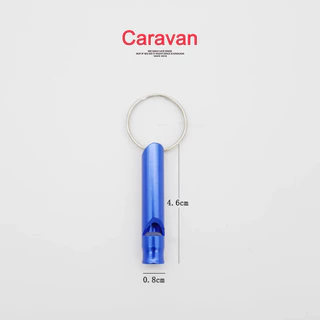 Caravan Crew Whistle นกหวีด นกหวีดฉุกเฉิน แบบโลหะ นกหวีดกีฬา พกพาสะดวก