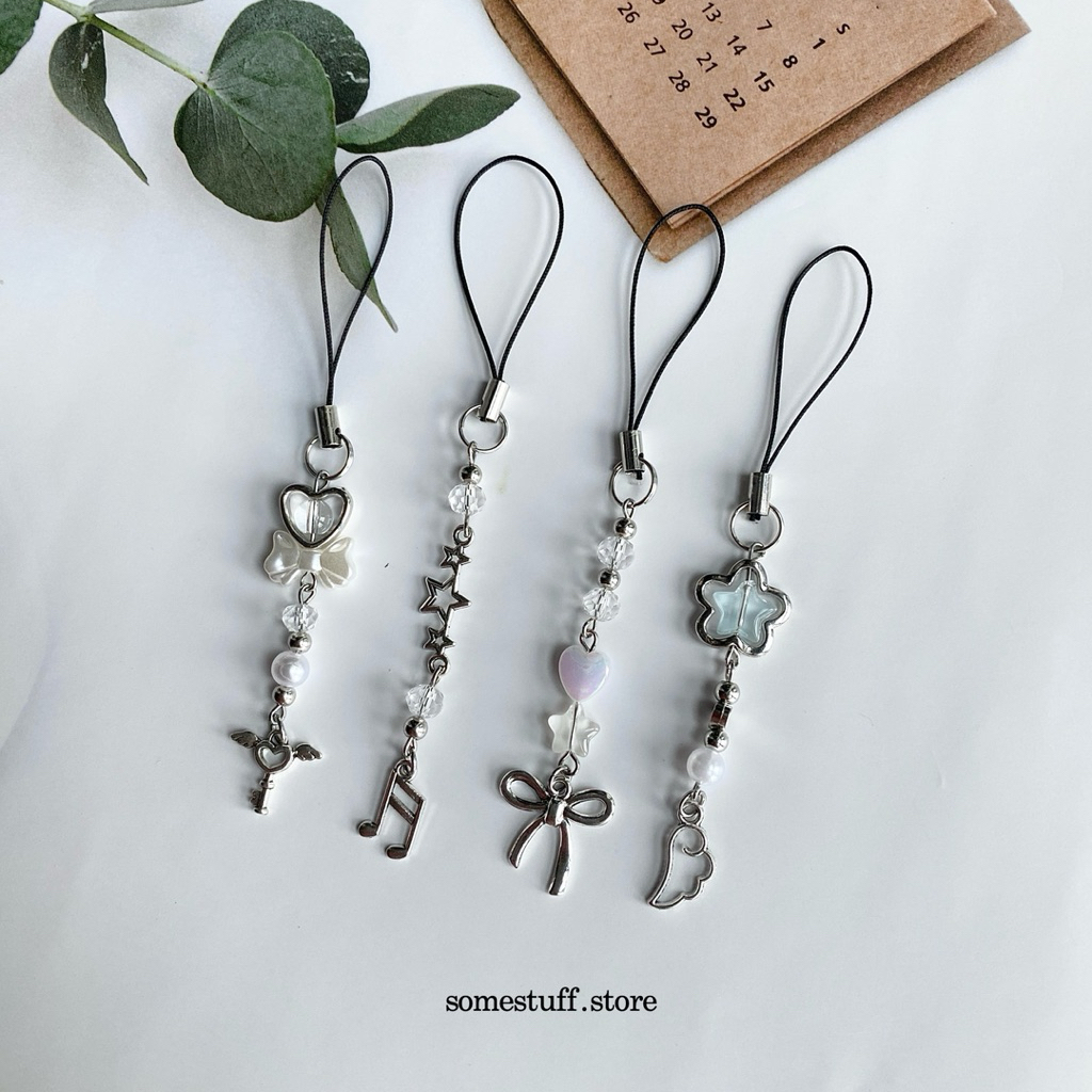 somestuff | พวงกุญแจลูกปัดน่ารัก kawaii  keychain 🎀✨💕