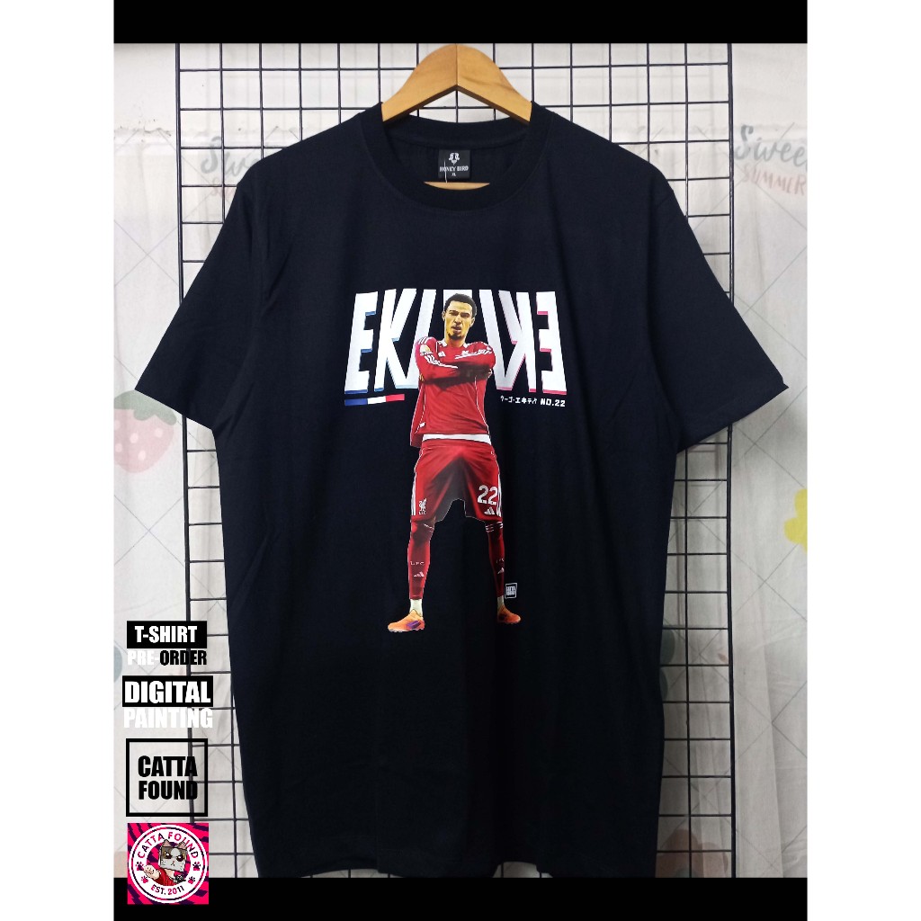 เสื้อยืดลิเวอร์พูล Liverpool หงส์แดง  Ekitike22